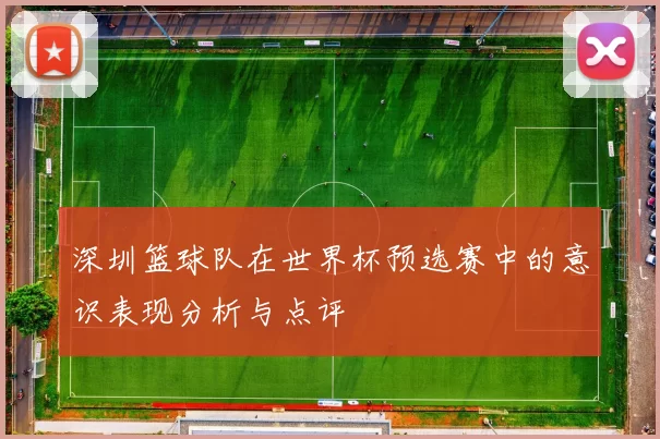深圳篮球队在世界杯预选赛中的意识表现分析与点评